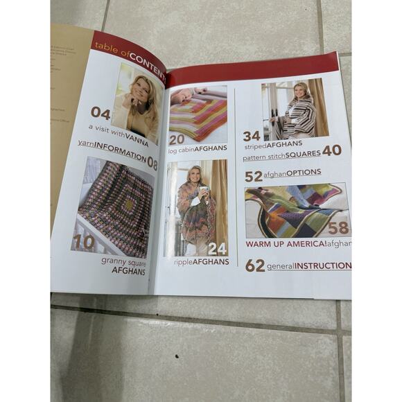Set Of 3: Afghan Crochet Instruction Books - All Never Used! - Picture 5 of 13